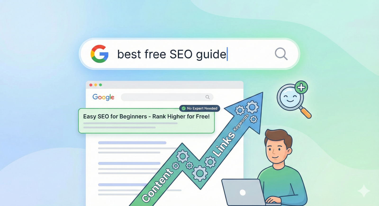 What is SEO? How to rank higher on Google for free? No expert needed!